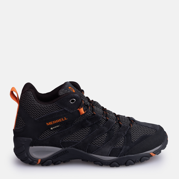 Buty trekkingowe męskie niskie gore tex Merrell Alverston Mid GTX M J84575 45 (11US) 29 cm Czarne (840333057292) - obraz 1