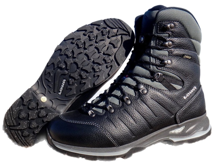 Зимові тактичні черевики Lowa Yukon Ice II GTX Black (чорний) UK 8/EU 42 - зображення 1