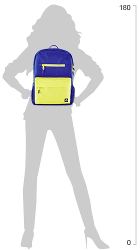 Рюкзак для ноутбука HP Campus 15.6" Blue/Yellow (7J596AA) - зображення 2