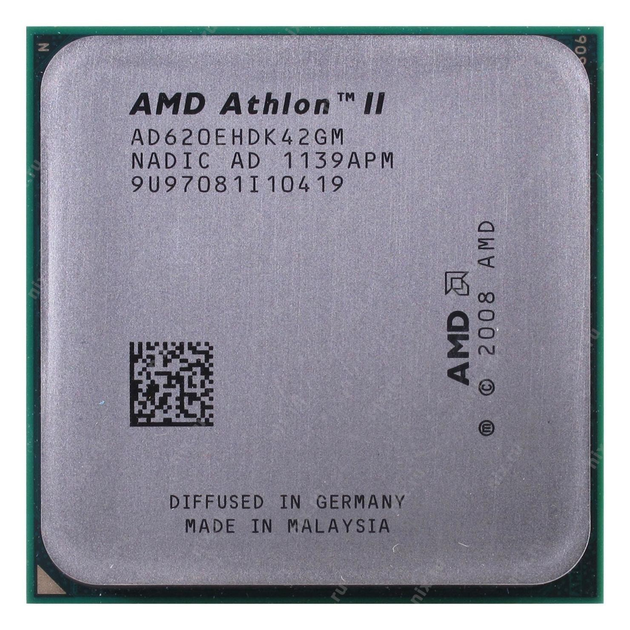 Процесcор AMD Athlon ii x4 620 2.6 GHz. 4 ядра/4 потока. Soket AM3 ...