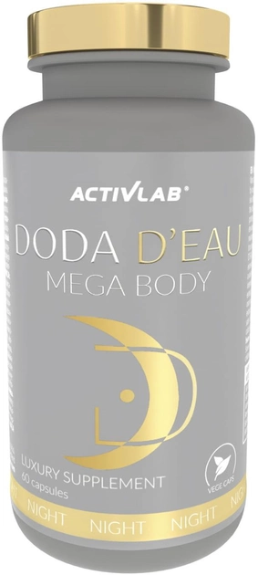 Suplement diety ActivLab DODA D'EAU Mega Body 60 kapsułek (5907368803647) - obraz 1