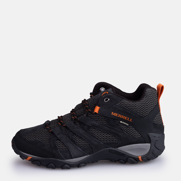 Buty trekkingowe męskie Gore-Tex Merrell Alverston Mid GTX M J84575 46.5 (12US) 30 cm Czarne (840333057315) - obraz 3