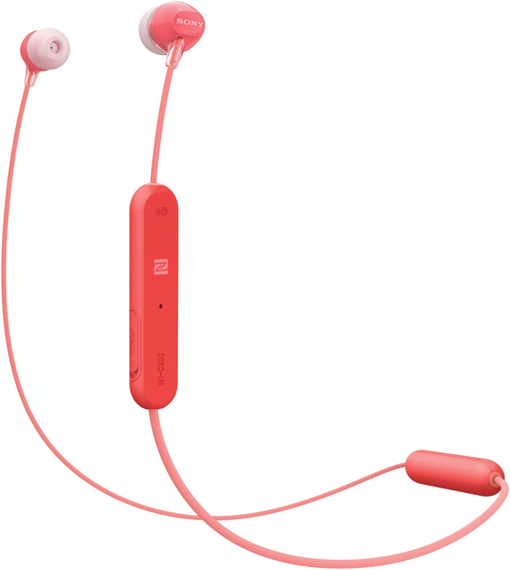 Słuchawki Sony WI-C300 Red (Sony WI-C300R) - obraz 1