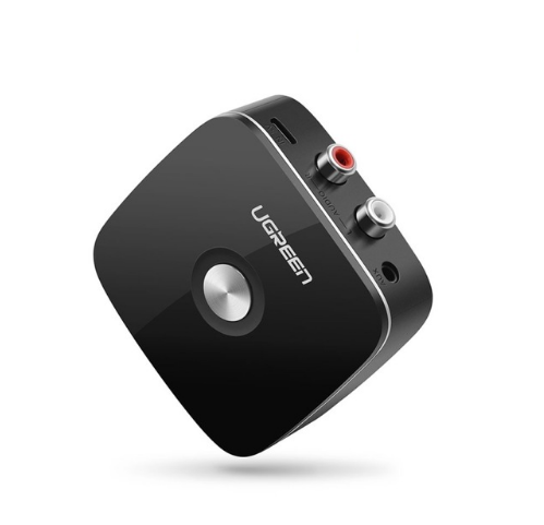 Bluetooth-адаптер Беспроводной Ugreen приемник звука Bluetooth 5.0 3.5 mm AUX и 2RCA с поддержкой aptX (40759) черный - изображение 11