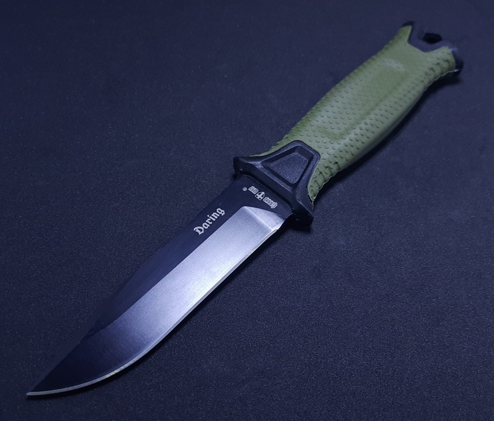 Нож Нескладной Тактический Спецназа DARING Сверхпрочный клинок Удобная рукоять Качественная сталь - изображение 2