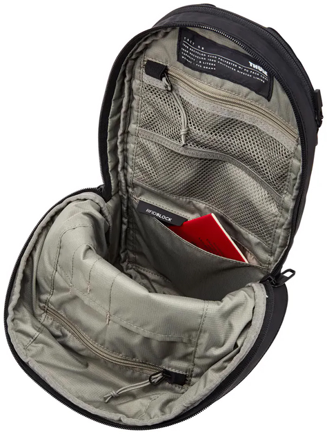 Plecak podróżny Thule TACTSL-08 Tact Sling 8 L Black (85854251945) - obraz 4