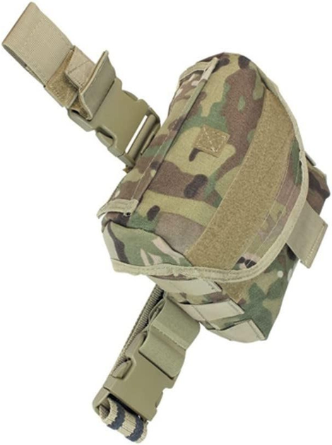 Універсальна поясна сумка Drop Leg Dump Pouch — Multicam [101 Inc.] - зображення 1