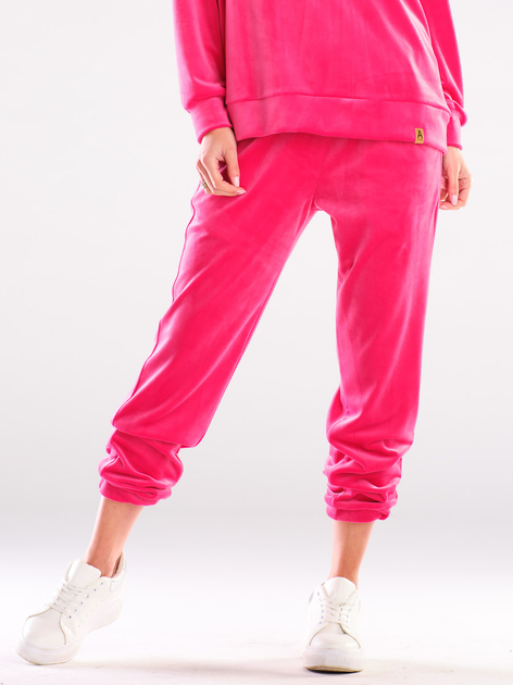Спортивні штани жіночі Awama A411 L Рожеві (5902360553200) - зображення 1