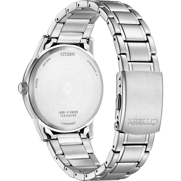 Чорний/сріблястий наручний годинник CITIZEN AW0100-86EE. - зображення 3