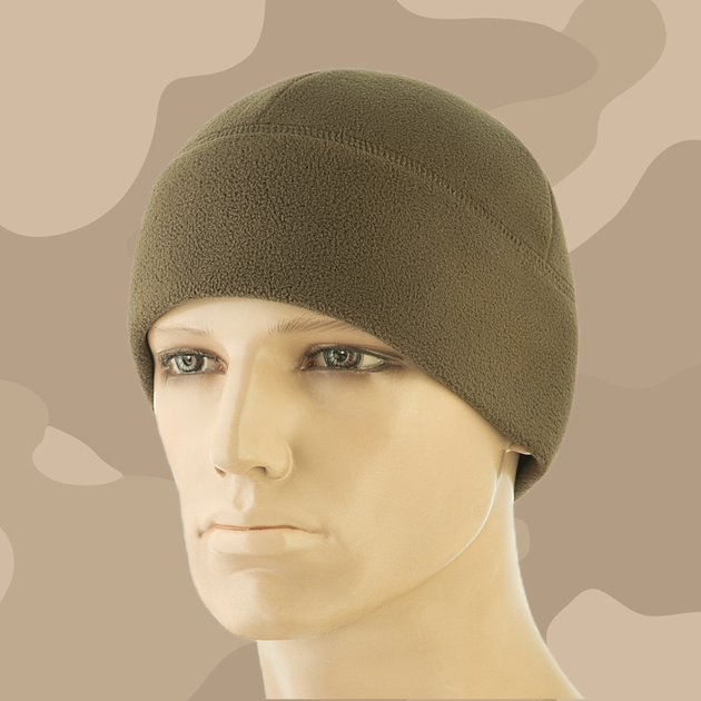 M-Tac шапка Watch Cap Elite фліс (320г/м2) Dark Olive/ військова шапка, S-M - зображення 1