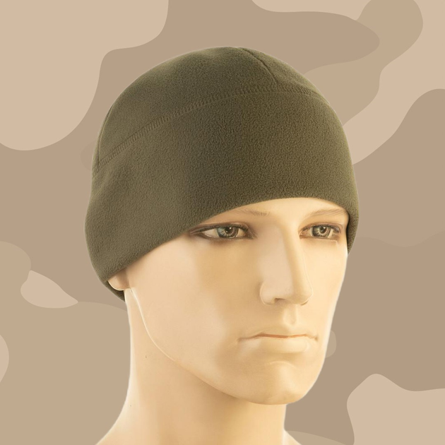 M-Tac шапка Watch Cap Elite флис (320г/м2) Army Olive, S-M - изображение 1