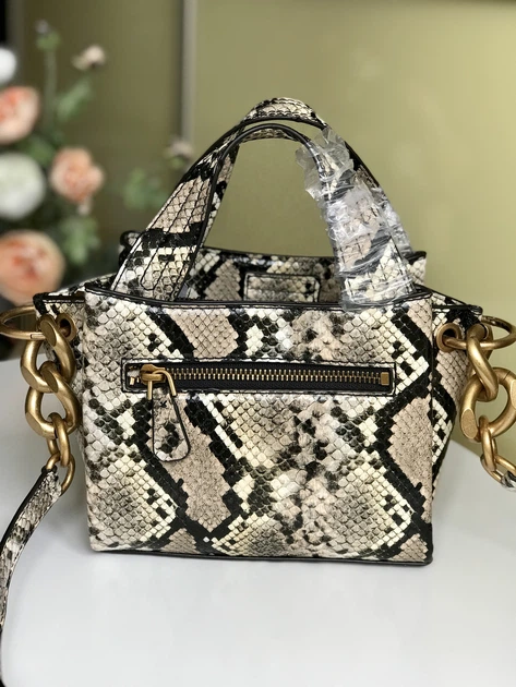 Сумка женская Guess Zed Mini Girlfriend Carryall Natural Python
