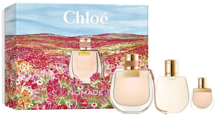 Zestaw damski Chloe Nomade Woda perfumowana damska 50 ml + Balsam do ciała 100 ml + Woda perfumowana damska 5 ml (3616304094972) - obraz 1