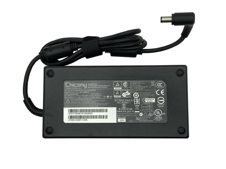 Блок питания для ноутбука Acer 230W 19.5V 11.8A 7.4x5.0mm A12-230P1A - Фото 1 Блок питания для ноутбука Acer 230W 19.5V 11.8A 7.4x5.0mm A12-230P1A - изображение 1