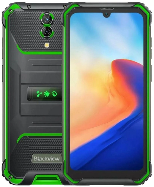 Smartfon Blackview BV7200 6/128GB DualSim Green (BV7200-GN/BV) - obraz 1