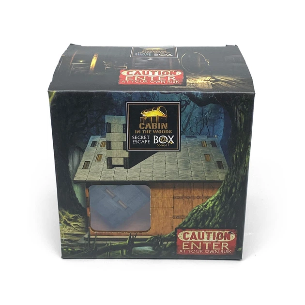 3D-пазл Eureka Cabin in the Woods Secret Escape Box - зображення 6