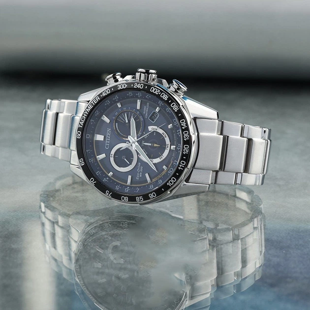 Годинник наручний CITIZEN CB5914-89L в кольоровій гамі Синій/Сріблястий. - Фото 3 Годинник наручний CITIZEN CB5914-89L в кольоровій гамі Синій/Сріблястий. - зображення 3