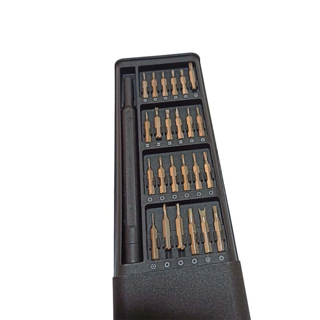 Набор отвёрток в пластиковом кейсе Phillips Torx Hex Precision DIY 24-в-1 Отвёртка пластиковая магнитная 145мм - изображение 6