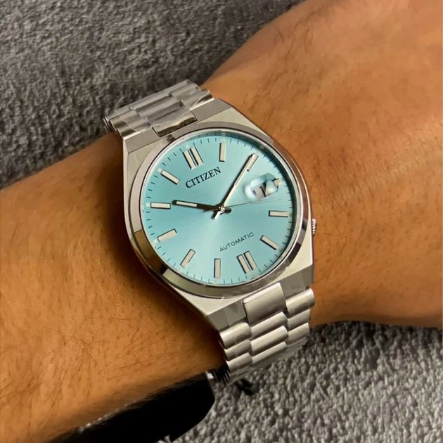 Наручний годинник CITIZEN NJ0151-88M Блакитний/Сріблястий водонепроникний корпус - Фото 7 Наручний годинник CITIZEN NJ0151-88M Блакитний/Сріблястий водонепроникний корпус - зображення 7