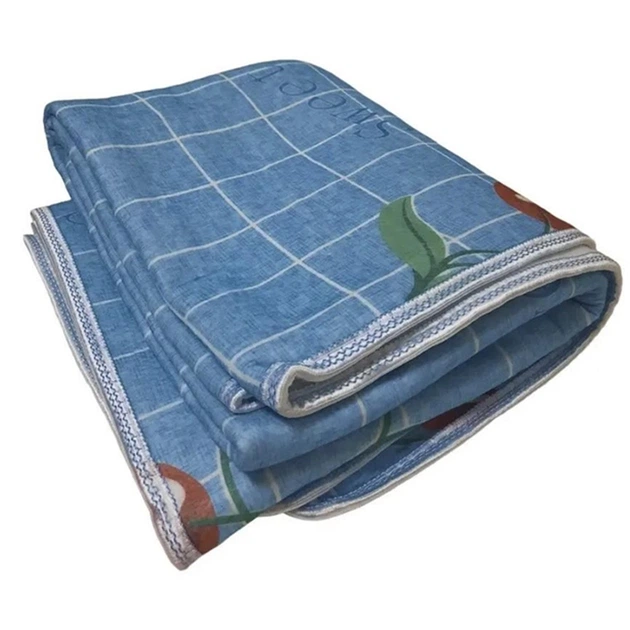 Електропростирадло з сумкою UKC electric blanket 150*120 Вишня 80 Вт Синій 3 режими роботи - зображення 3