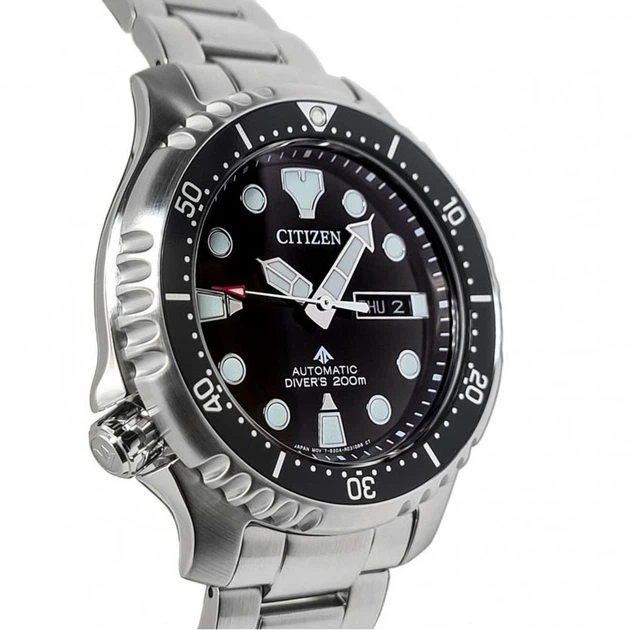 Наручний годинник CITIZEN NY0140-80EE Чорний/Сріблястий механізм механічний з автопідзаводом - зображення 4