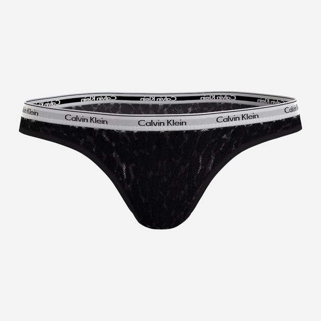 Majtki brazyliany damskie Calvin Klein Underwear 000QD5049EUB1 M Czarne (8720108793599) - obraz 1