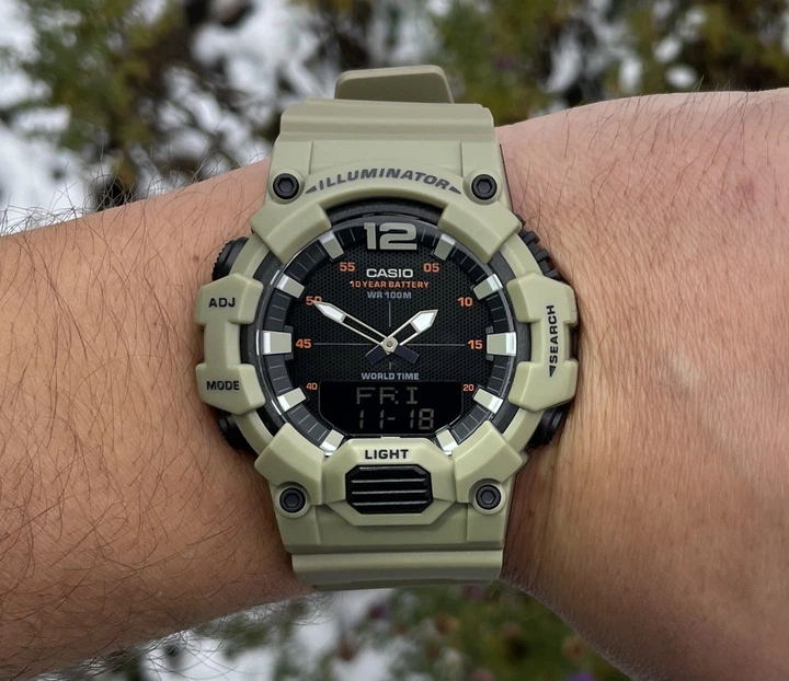 Часы мужские Casio HDC-700-3A3 – купить онлайн на ROZETKA