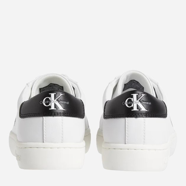 Sneakersy damskie skórzane Calvin Klein Jeans YW0YW01269 YBR 38 (7.5US) Białe (8720108602686) - obraz 5