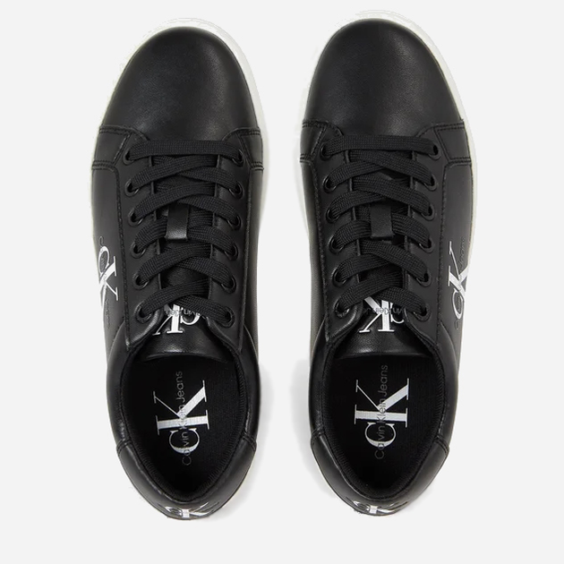 Sneakersy damskie skórzane Calvin Klein Jeans YW0YW01269 BEH 38 (7.5US) Czarne (8720108602433) - obraz 5