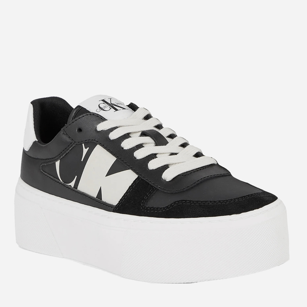 Sneakersy damskie skórzane Calvin Klein Jeans YW0YW01227 01D 36 (6US) Czarne (8720108630016) - obraz 3