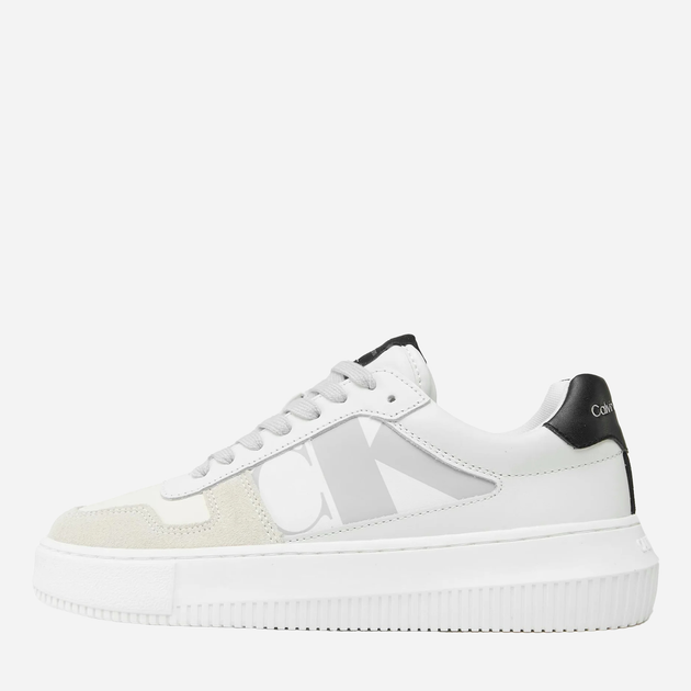 Sneakersy damskie Calvin Klein Jeans YW0YW01046 03A 39 (8.5US) Białe (8720109057973) - obraz 3