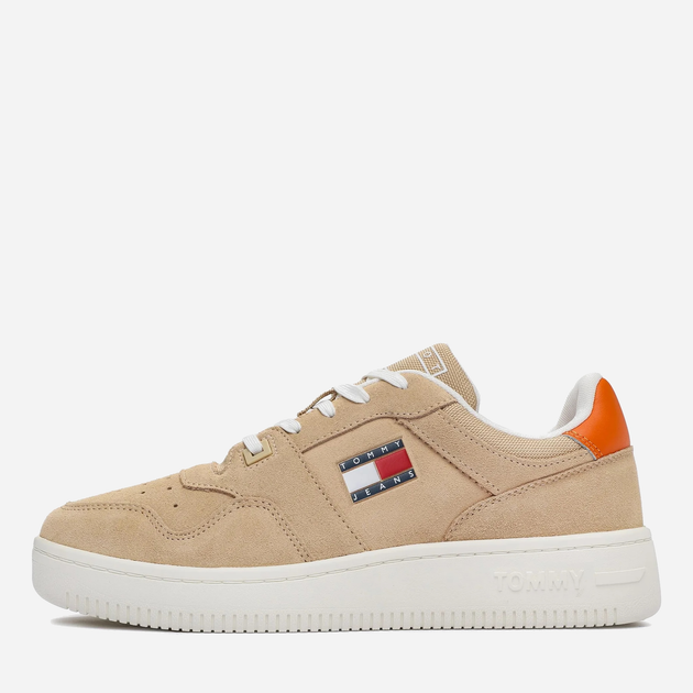 Buty sportowe męskie Tommy Jeans EM0EM01329 AB0 41 (8US) Beżowe (8720644842164) - obraz 3