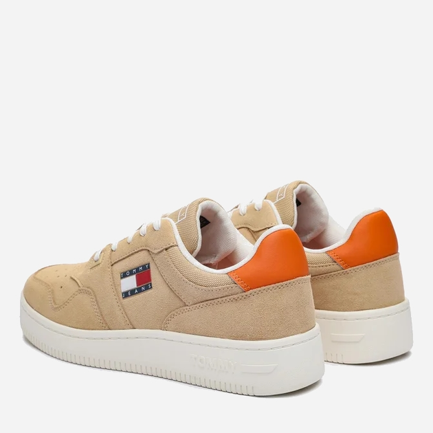 Buty sportowe męskie Tommy Jeans EM0EM01329 AB0 44 (11US) Beżowe (8720644843086) - obraz 5