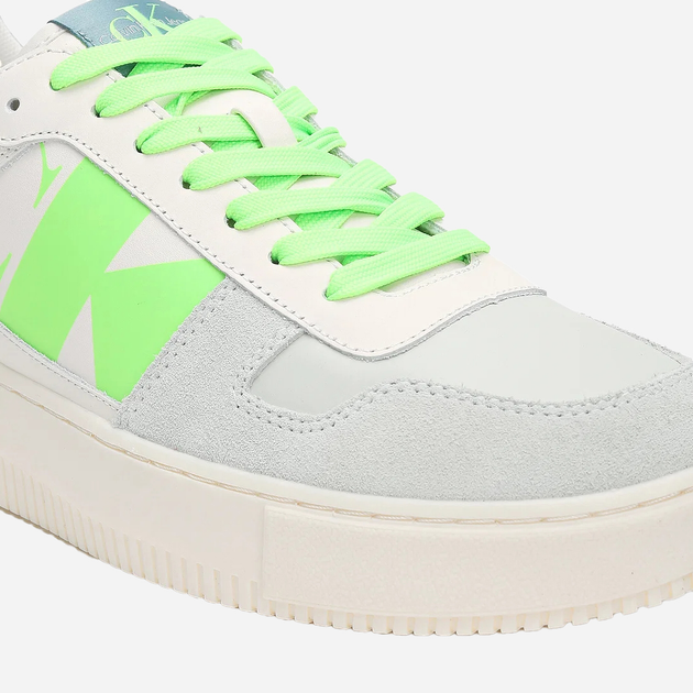 Buty sportowe męskie Calvin Klein Jeans YM0YM00703 02S 42 (9US) Kremowe (8720108625036) - obraz 7