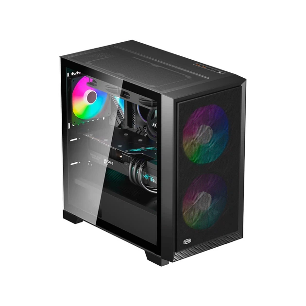 Корпус PcCooler C3D310 BK ARGB - изображение 8