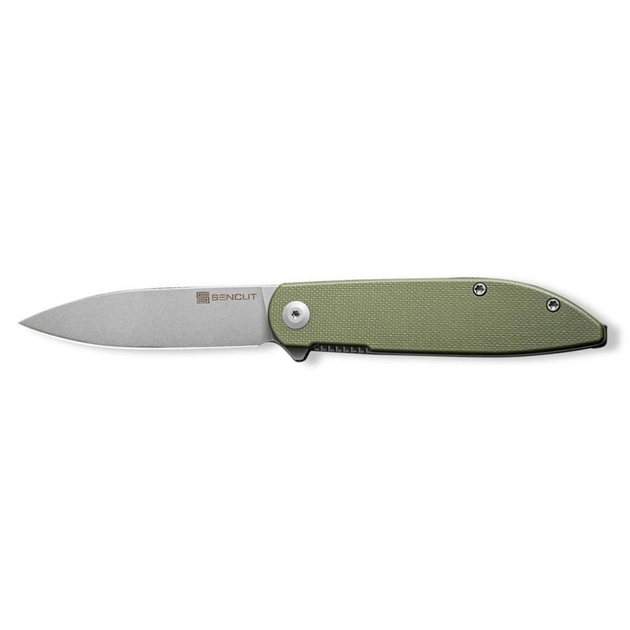 Нож Sencut Bocll Stonewash Olive G10 (S22019-4) - изображение 1