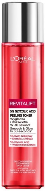 Tonik do twarzy L'Oreal Paris Revitalift złuszczający 180 ml (3600524019686) - obraz 1