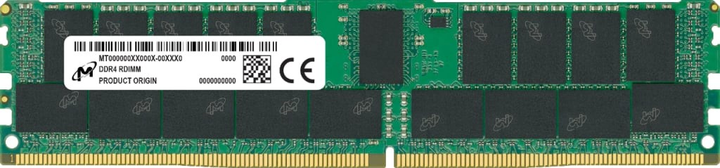 Pamięć Micron DDR4-3200 32768MB PC4-25600 ECC Registered (MTA36ASF4G72PZ-3G2R) - obraz 1