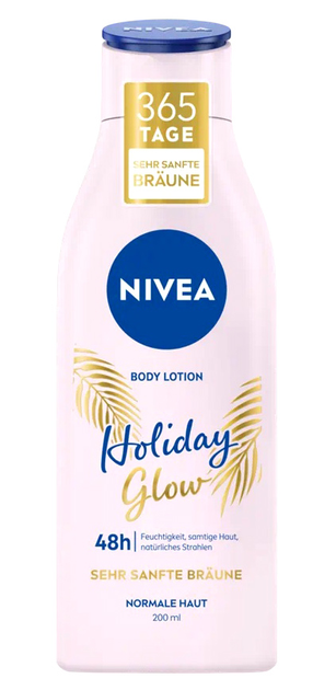 Balsam do ciała Nivea Holiday Glow Body Lotion 200 ml (4005900716446) - obraz 1