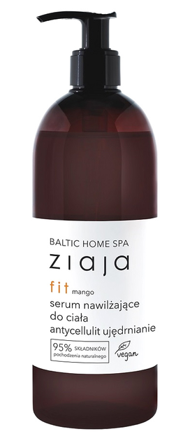 Зволожуюча сироватка для тіла Ziaja Baltic Home Spa Fit манго 400 мл (5901887026051) - зображення 1