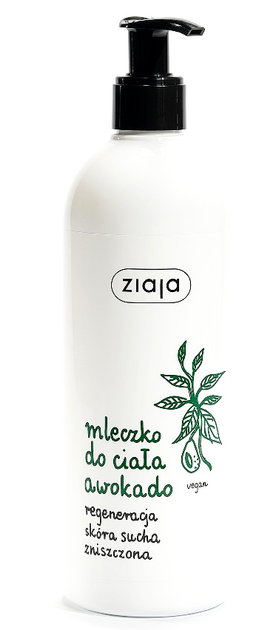 Молочко для тіла Ziaja Awokado для сухої та пошкодженої шкіри 400 мл (5901887023265) - зображення 1