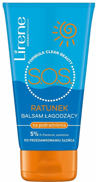 Balsam Lirene S.O.S. łagodzący na podrażnienia 150 ml (5900717316072) - obraz 1