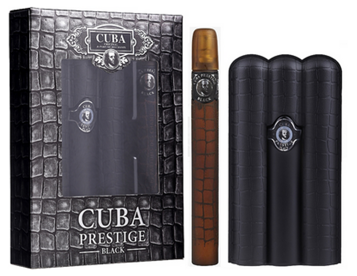 Zestaw męski Cuba Original Prestige Black Woda toaletowa 90 ml + Woda toaletowa 35 ml (5425017736158) - obraz 1