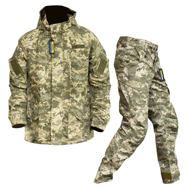 Тактичний костюм Aggressor куртка та штани камуфляжні розмір XL - зображення 1