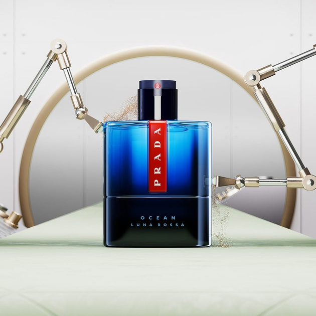 Zestaw męski Prada Luna Rossa Ocean Woda toaletowa 100 ml + 2x10 ml (3614274111965) - obraz 3