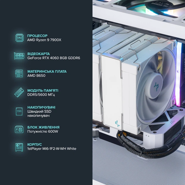 Персональний комп`ютер ASGARD Fenrir Windows 11 Home (A79X.64.S20.46.3727W) - изображение 3