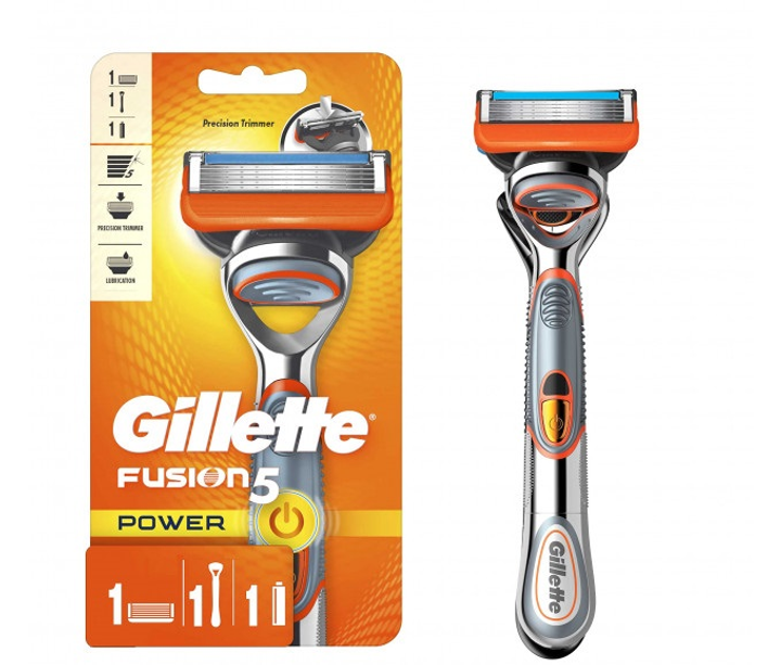 Мужская бритва Gillette Fusion Power 5 (4987176093974) – в интернет ...