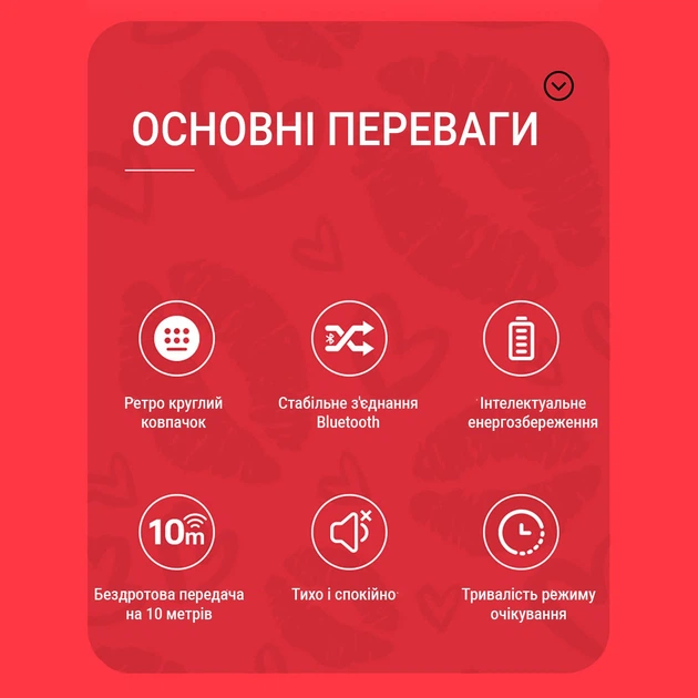 Комплект беспроводной - мышь и клавиатура T-Wolf TW-T660, red - изображение 7