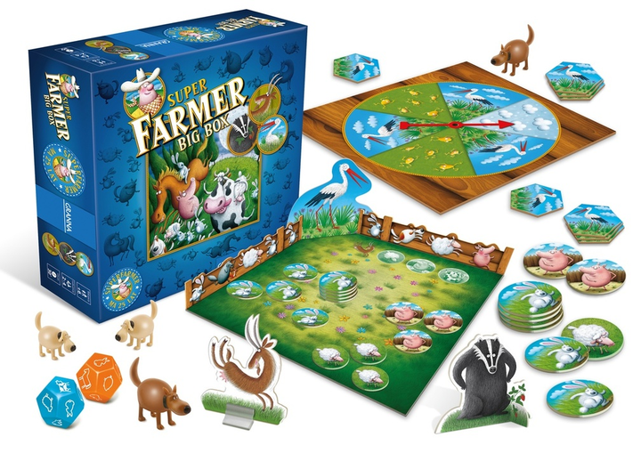 Gra planszowa Granna Superfarmer Big Box (5900221004212) - obraz 2