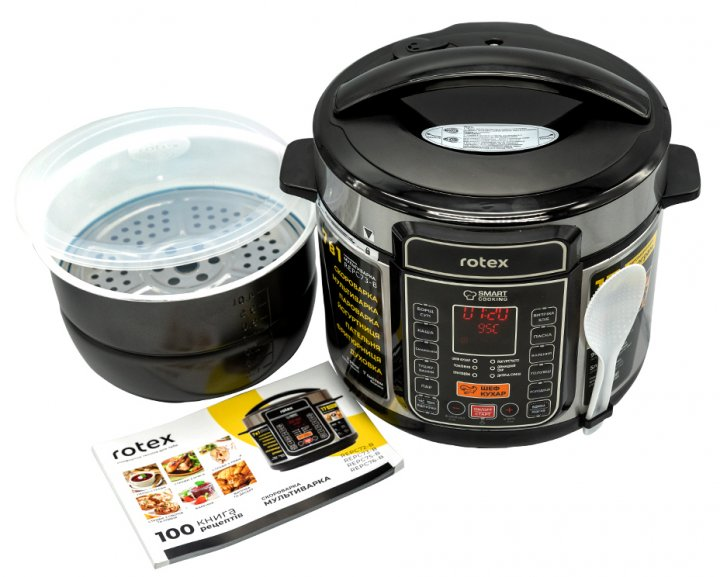 Мультиварка-скороварка Rotex REPC73-B - изображение 7